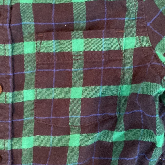 Oshkosh B’gosh- size 5 flannel button down like new! - Picture 5 of 5